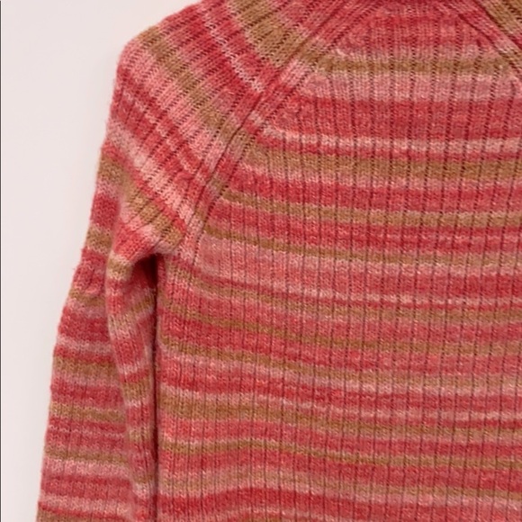 Anthro  t.la Drea Space Dyed Mock Neck Sweater - Picture 6 of 13
